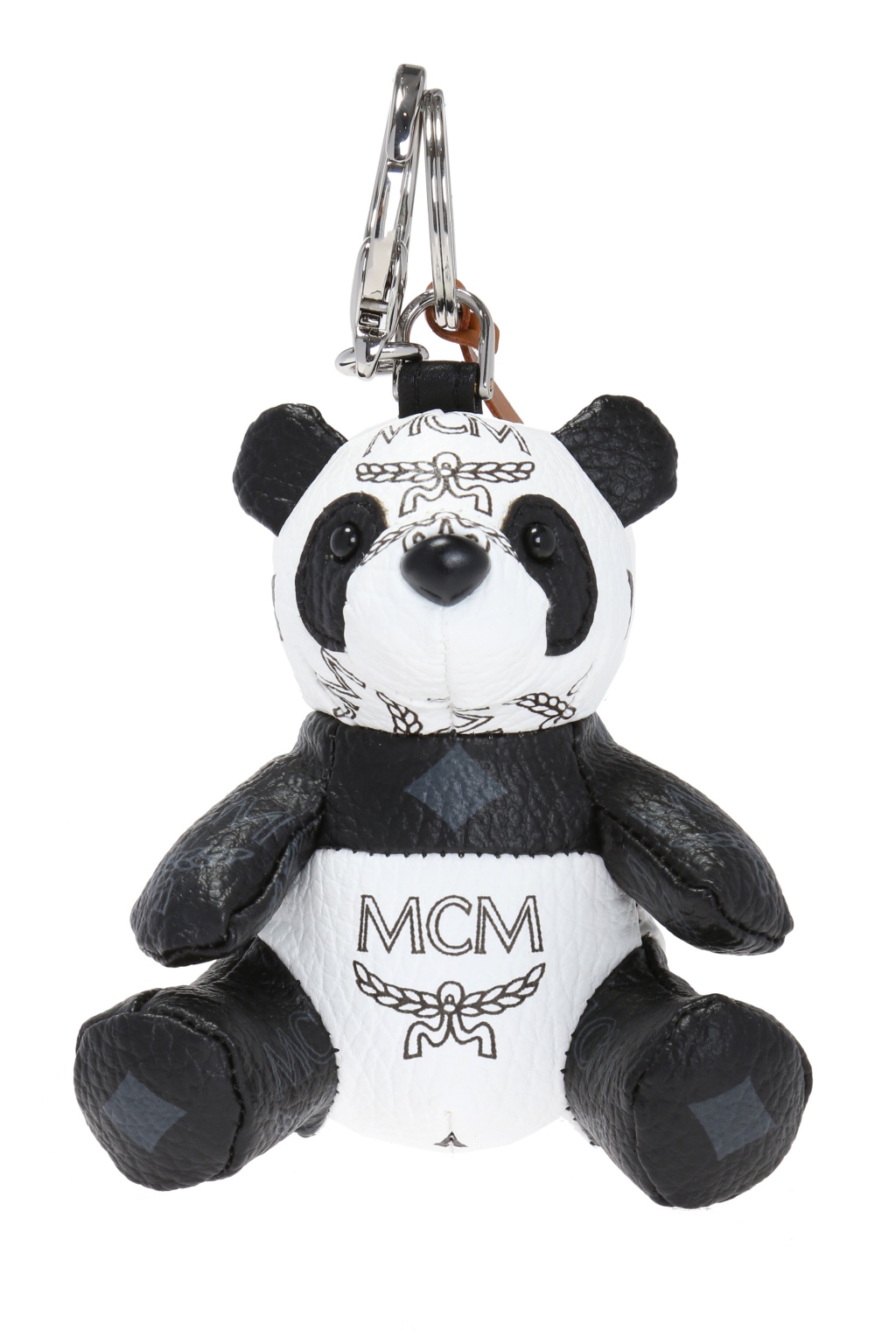 White Panda motif key ring MCM - Vitkac Norway